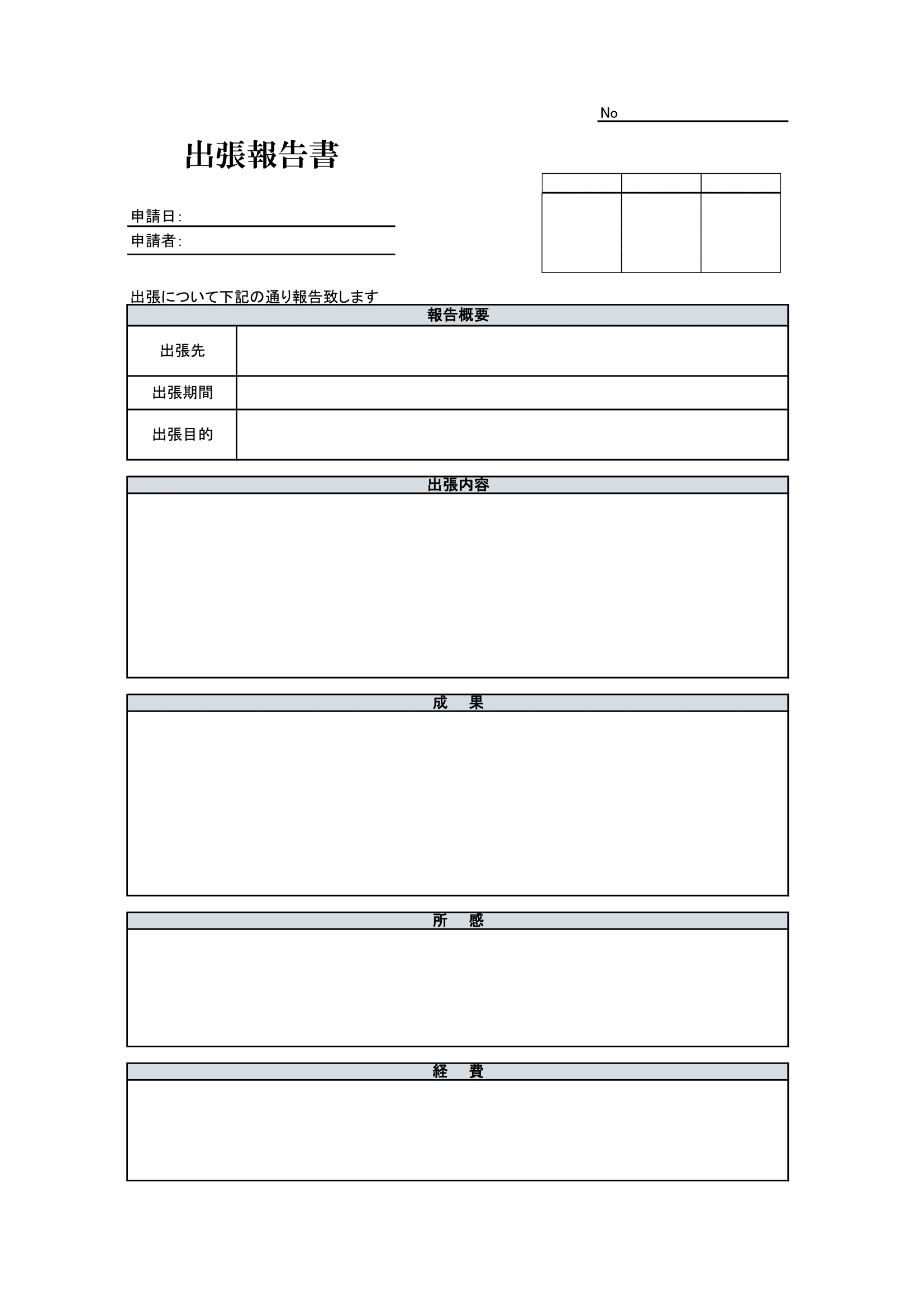 効果的な出張報告書の内容と書き方は 使いやすい例文 無料テンプレート付きで解説